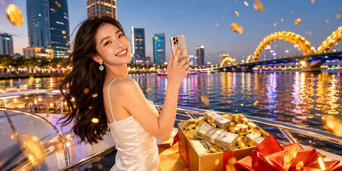 Người chơi sử dụng thiết bị di động tại Đà Nẵng để truy cập dịch vụ 33000